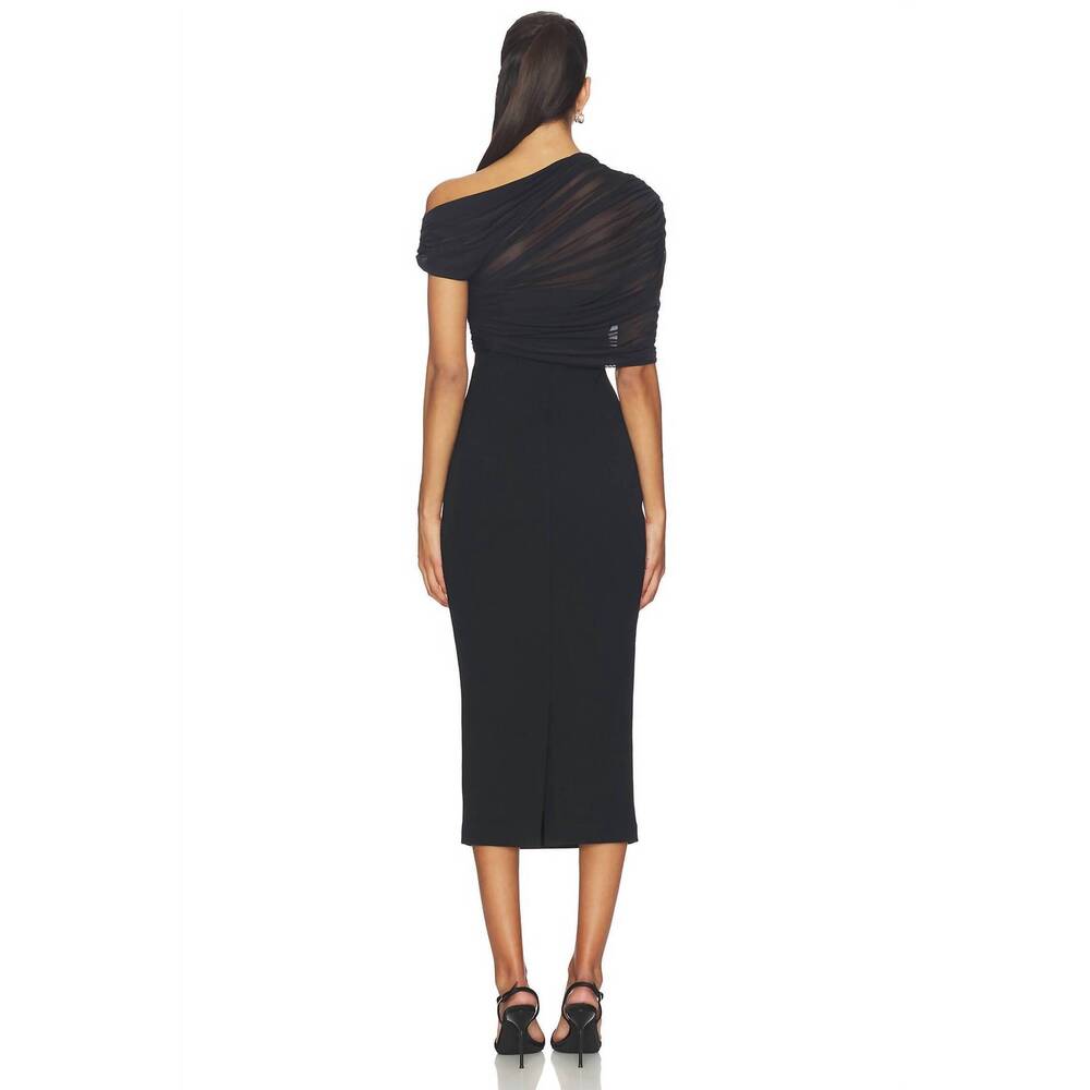 NEW SER.O.YA selma midi dress in black - Picture 2 of 3